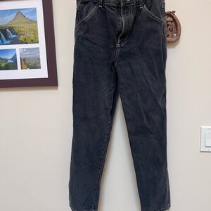 Boyish High Rise Dark Gray Jeans